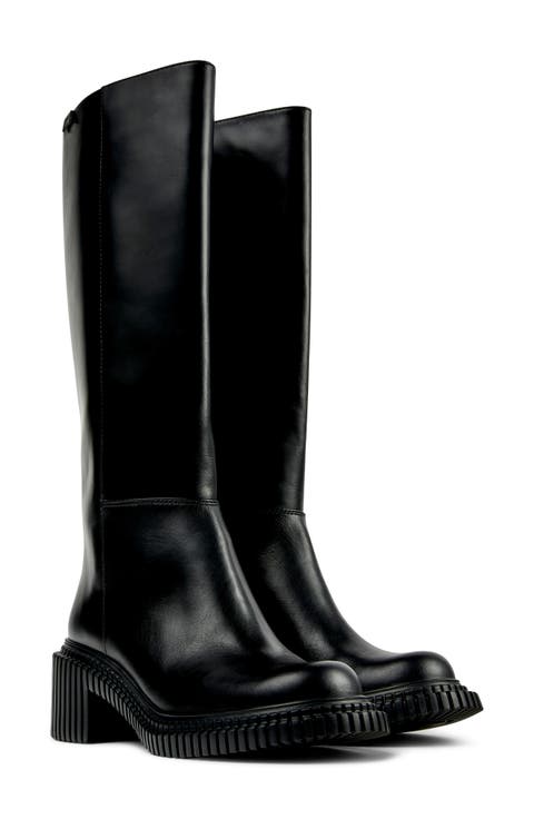 Pix London Leather High Boot