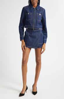 Veronica Beard Patty Crop Denim Jacket