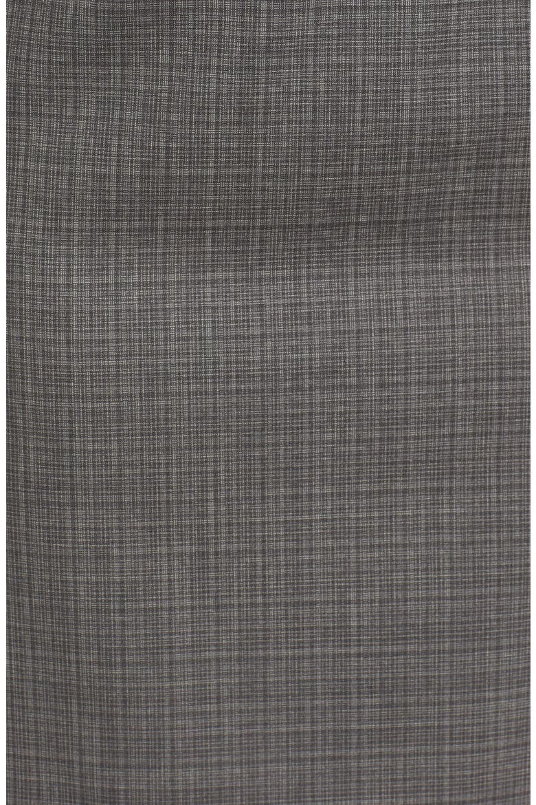 'Danyka' Belted Stretch Wool Sheath Dress, Alternate, color, GREY MELANGE