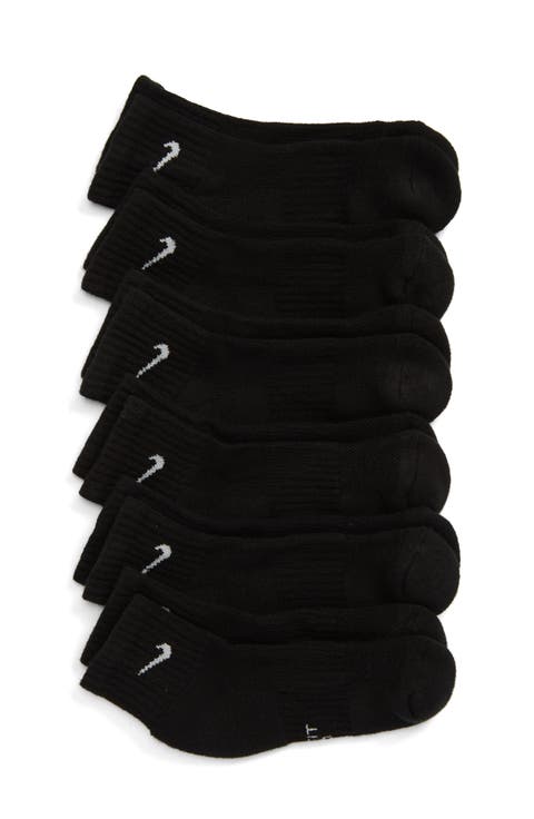 6-Pack Everyday Cush Ankle Socks (Big Kid)