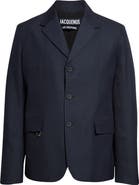 Jacquemus La Veste Cabri Three-Button Blazer