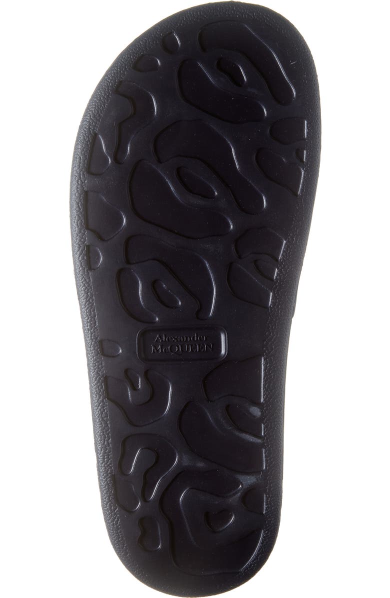 McQueen Alexander McQueen Logo Slide Sandal, Alternate, color,