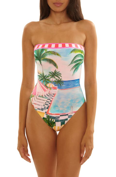 Miami Beach One-Piece Swimsuit