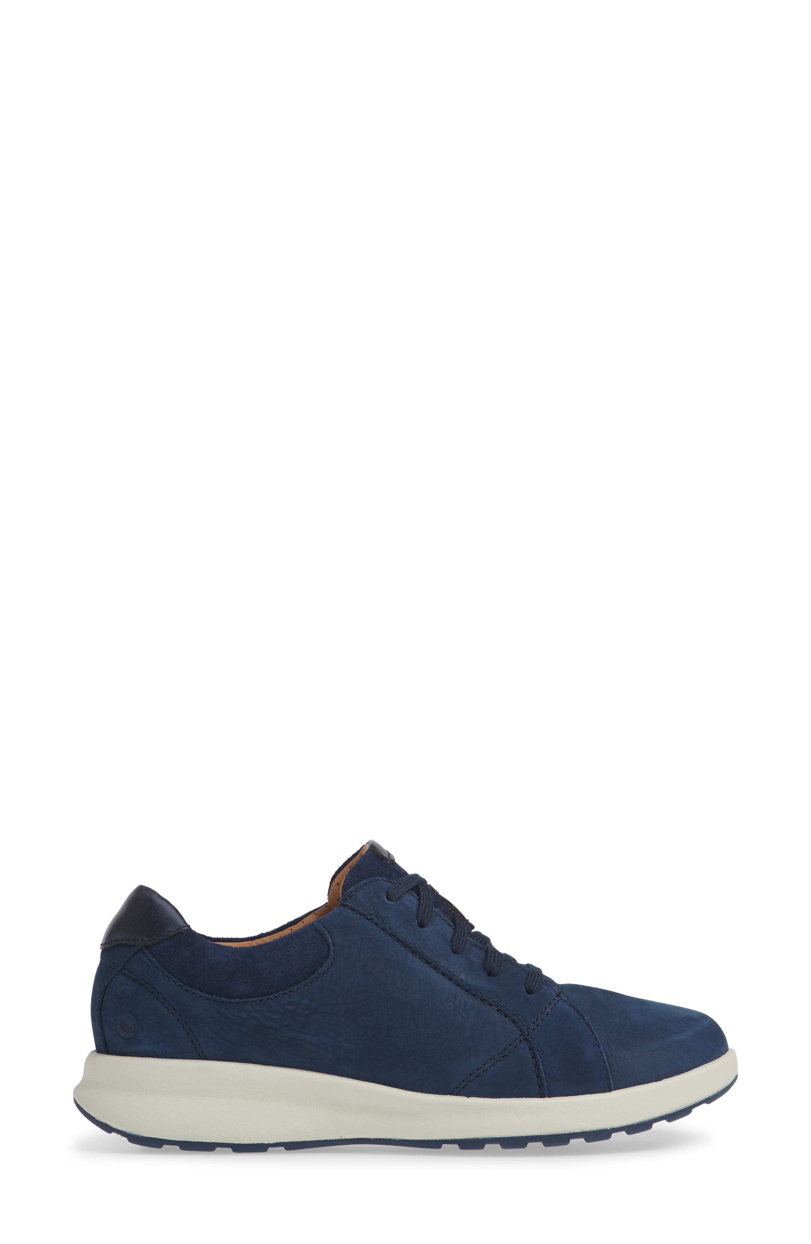 Clarks<sup>®</sup> UnAdorn Lace-Up Sneaker, Alternate, color, 