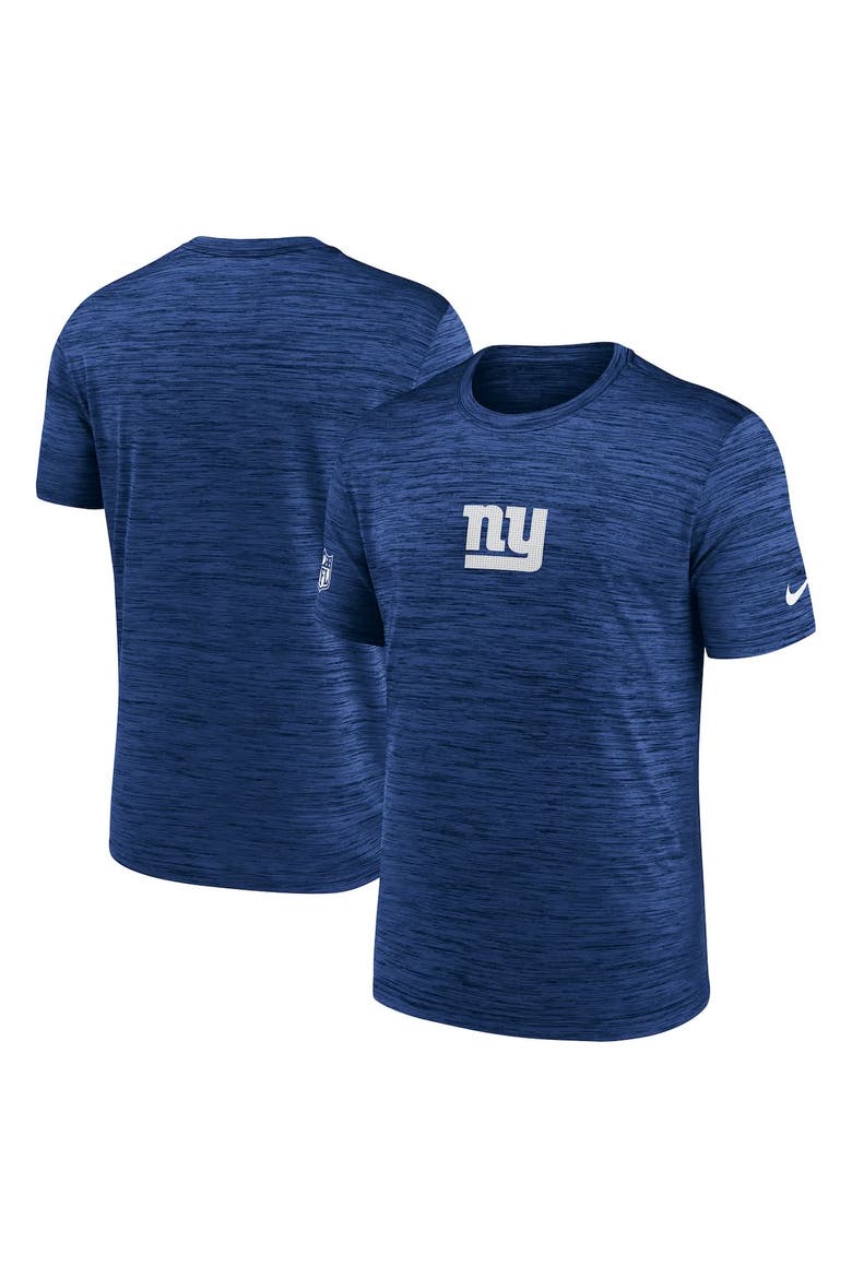 Men's Nike Royal New York Giants Sideline Velocity Performance T-Shirt, Main, color, Royal