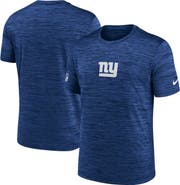 Nike Men's Nike Royal New York Giants Sideline Velocity Performance T-Shirt