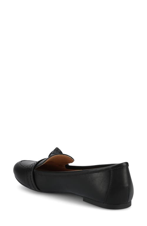 Journee Collection Marci Knotted Strap Loafer