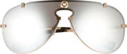 Versace 43mm Shield Sunglasses