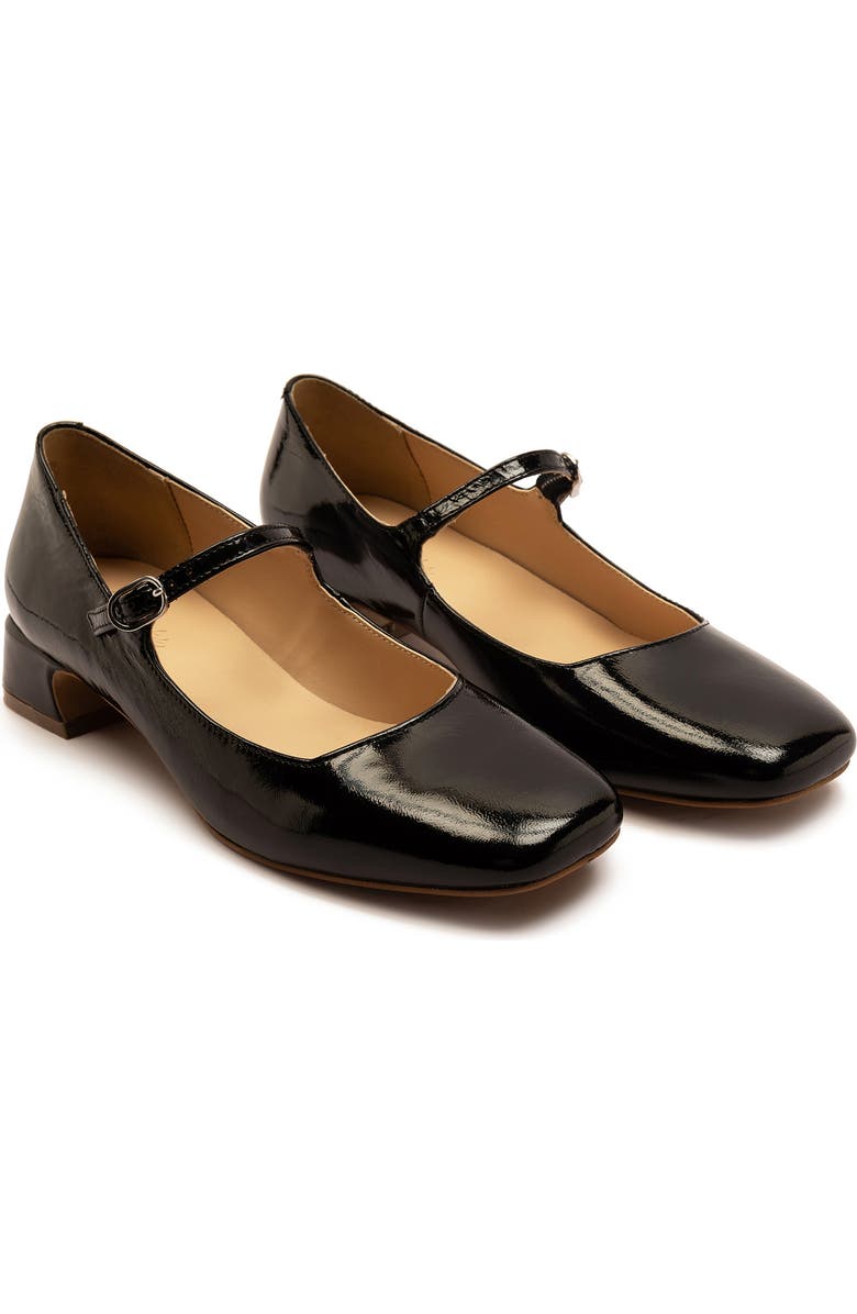 OFF THE HOOK LONDON Picadilly Mary Jane Pump, Alternate, color, Patent Black