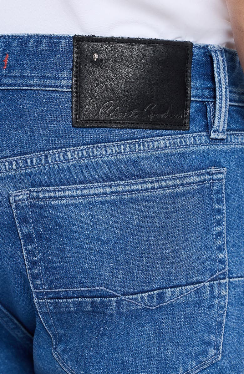 Robert Graham Ryazan Straight Leg Jeans, Alternate, color, Light Indigo