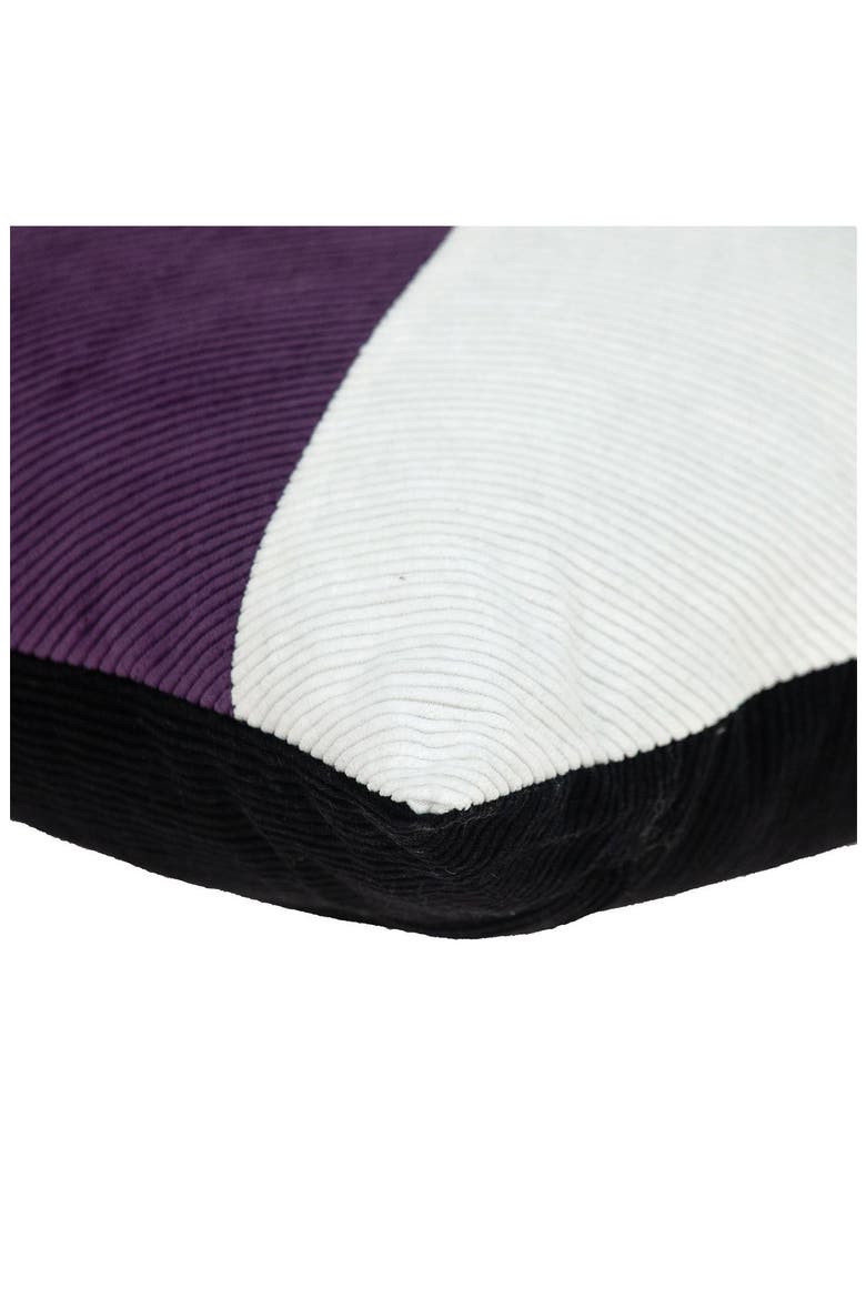 Arcas Transitional White Throw Pillow, Alternate, color, WHITE