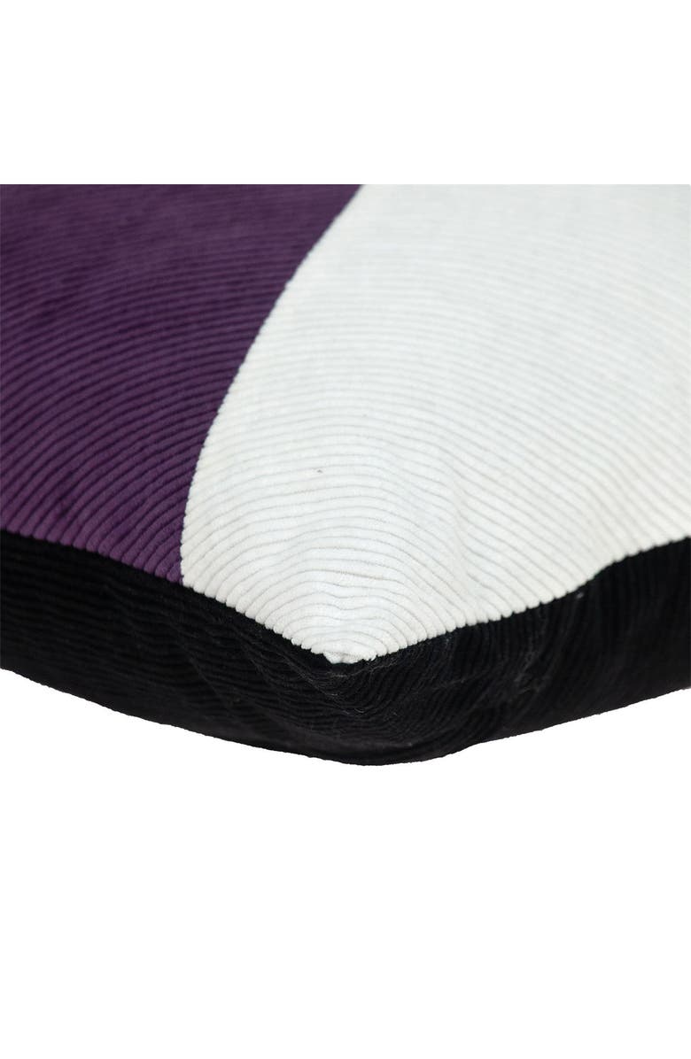 PARKLAND COLLECTION Arcas Transitional White Throw Pillow, Alternate, color, White