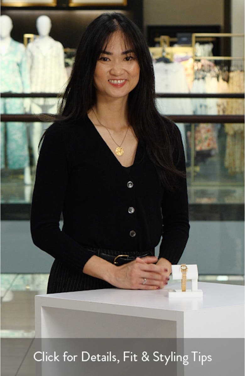 The Mini Eleanor Bracelet Watch, 17mm x 25mm, sales video thumbnail