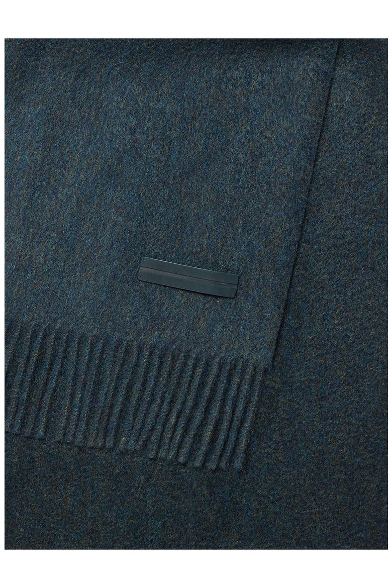 Oasi Cashmere Scarf, Alternate, color, DARK GREEN