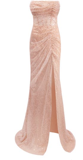 Milla Spectacular Sequined Maxi Dress In Gold | Nordstrom Milla Spectacular Sequined Maxi Dress In Gold | Nordstrom