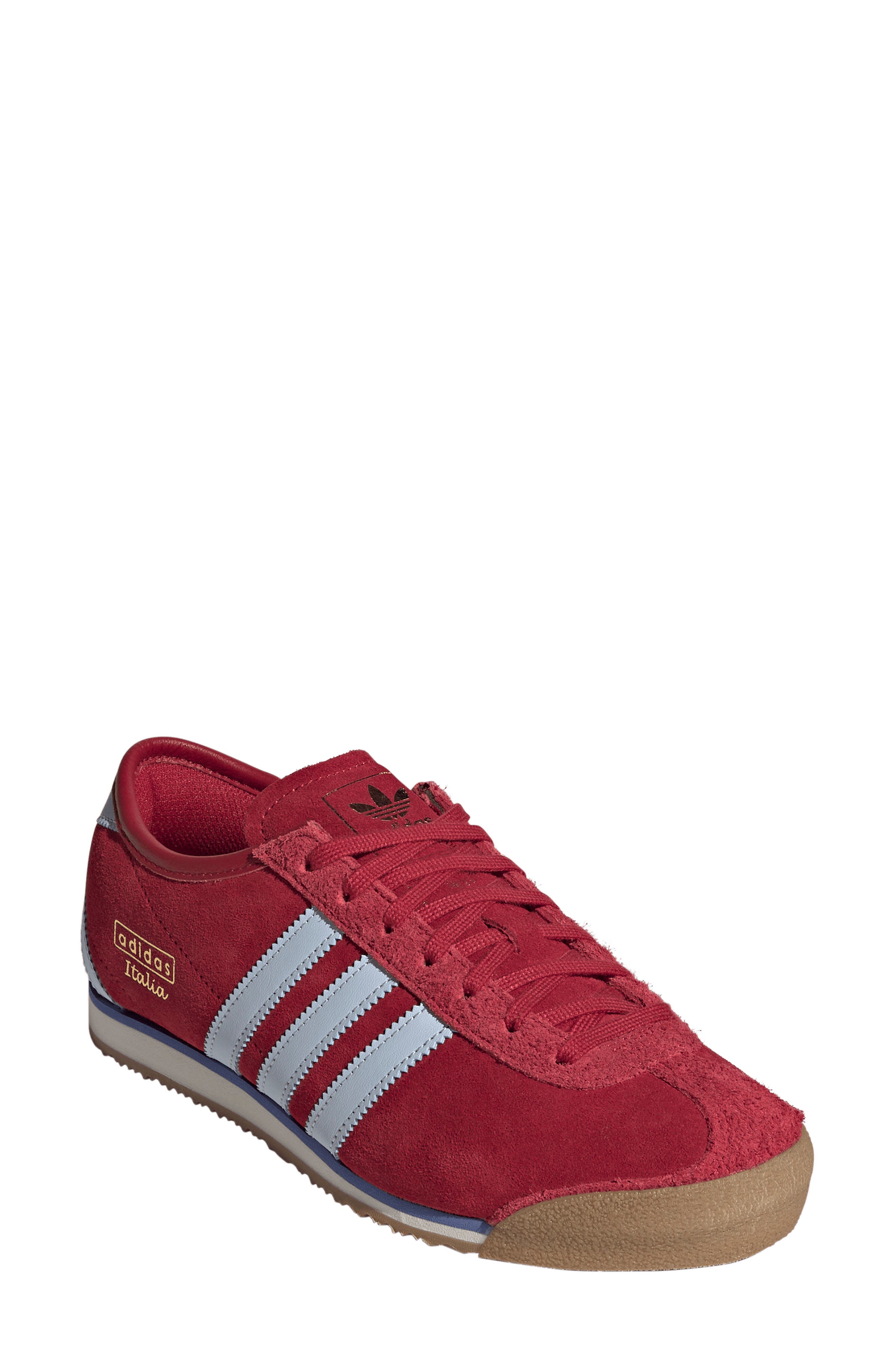 adidas Italia 70s Shoe, Main, color, Victory Red/ Icey Blue/ Gold