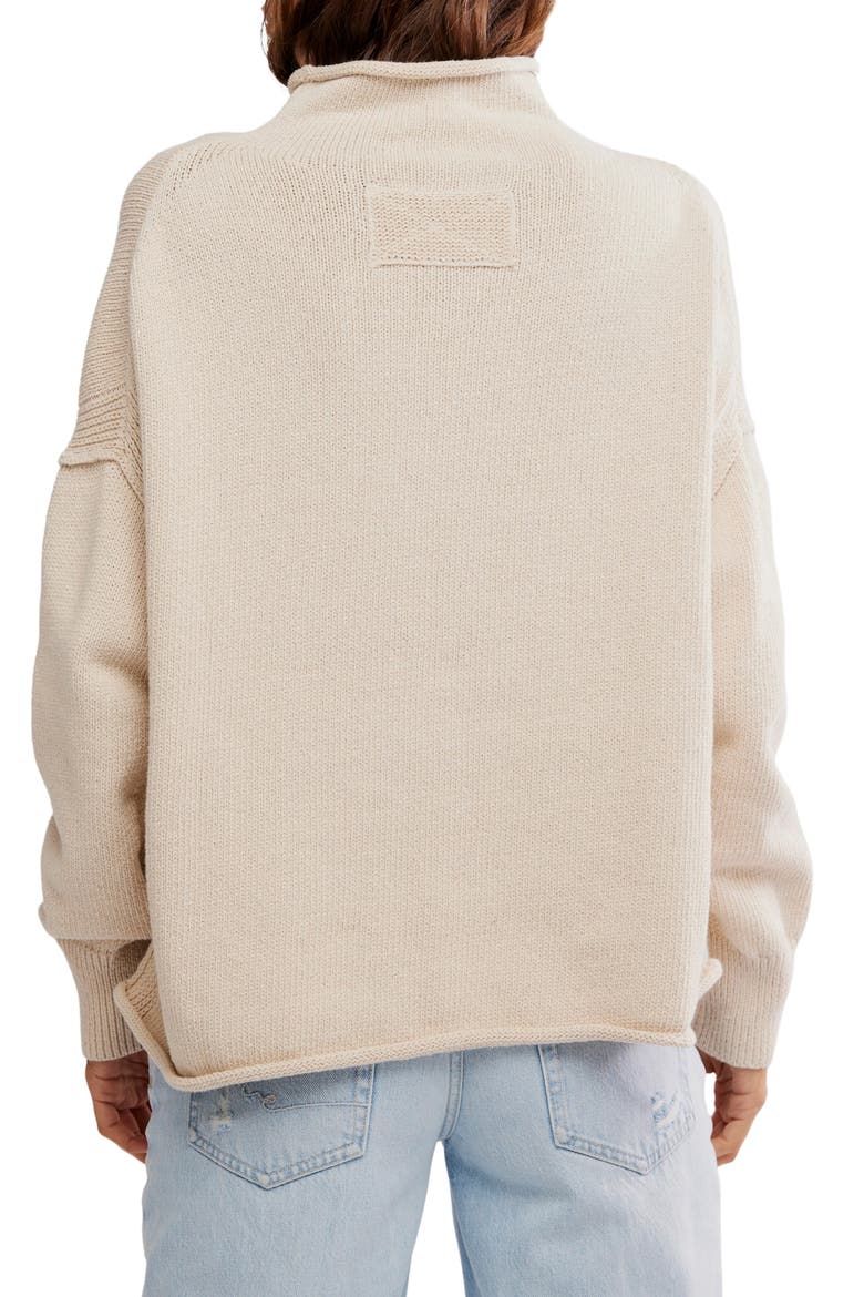 Torres Turtleneck Sweater, Alternate, color, SUGAR SWIZZLE