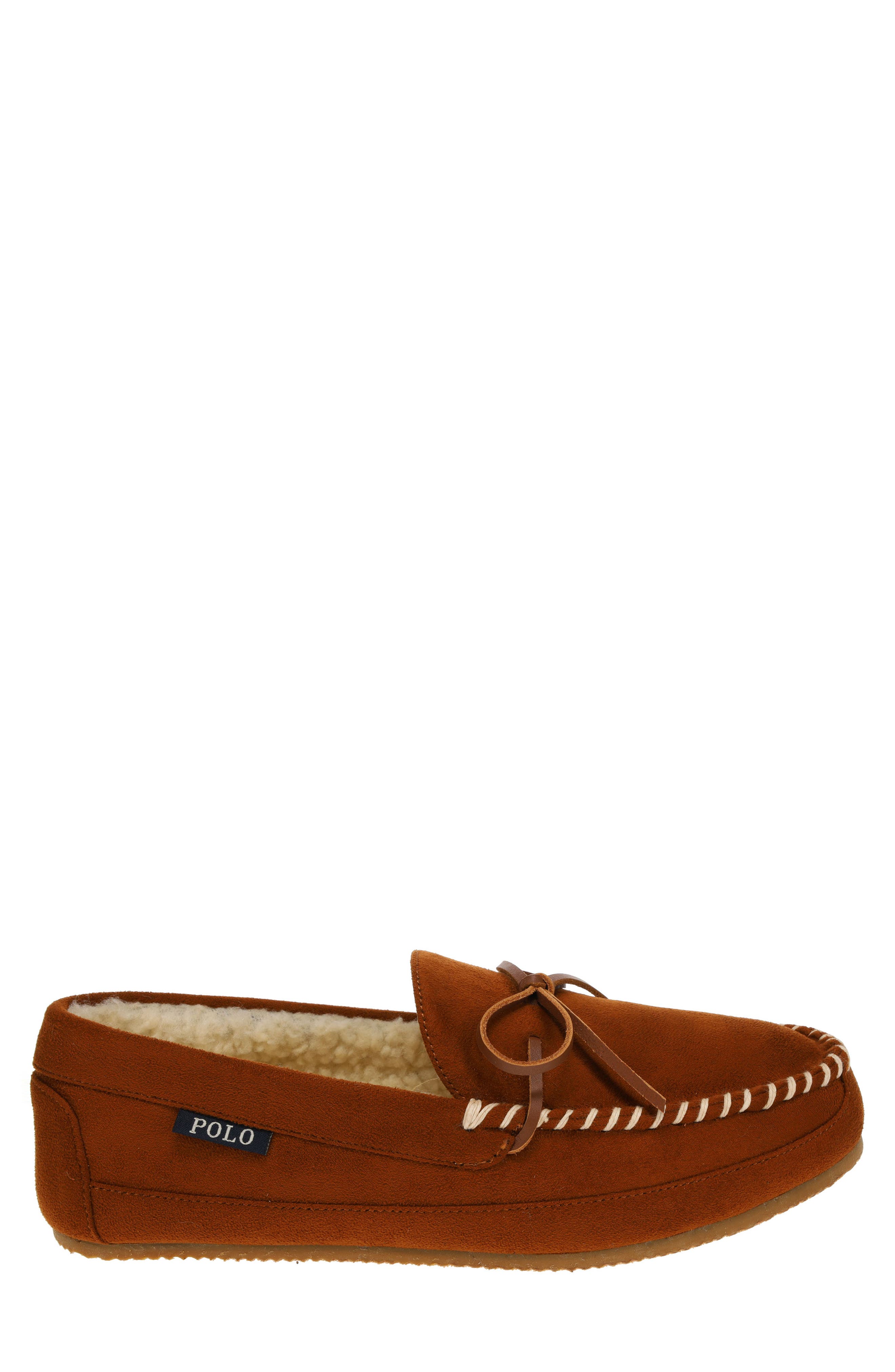 Polo Ralph Lauren Markel Faux Shearling Lined Slipper, Alternate, color, 