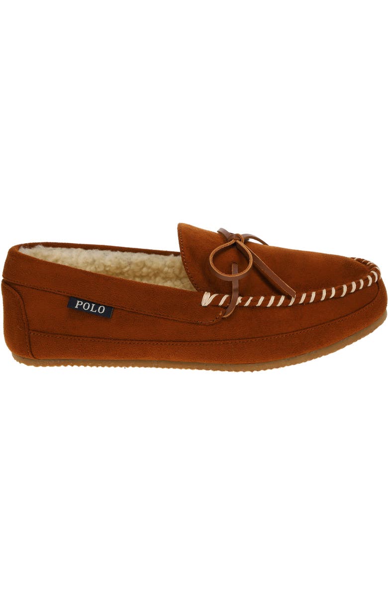 Polo Ralph Lauren Markel Faux Shearling Lined Slipper, Alternate, color,