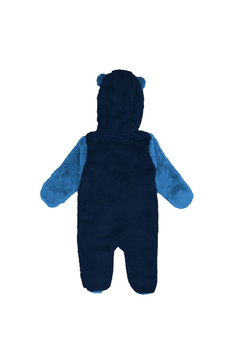 Outerstuff Infant 
Newborn Outerstuff Navy Minnesota Timberwolves Stay Napping Fleece Bunting Full-Zip Hooded Sleeper, Alternate, color, Navy