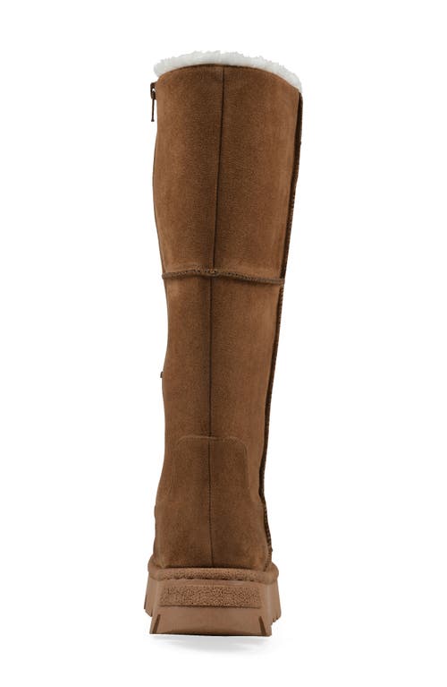 White Mountain Footwear Tru Faux Shearling Boot In Brown