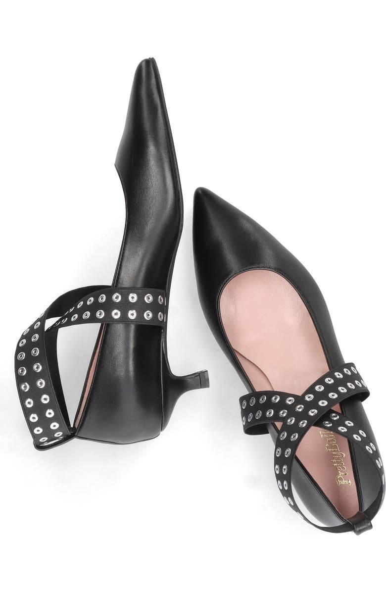 Pretty Ballerinas Pointed Toe Pump, Alternate, color, Black