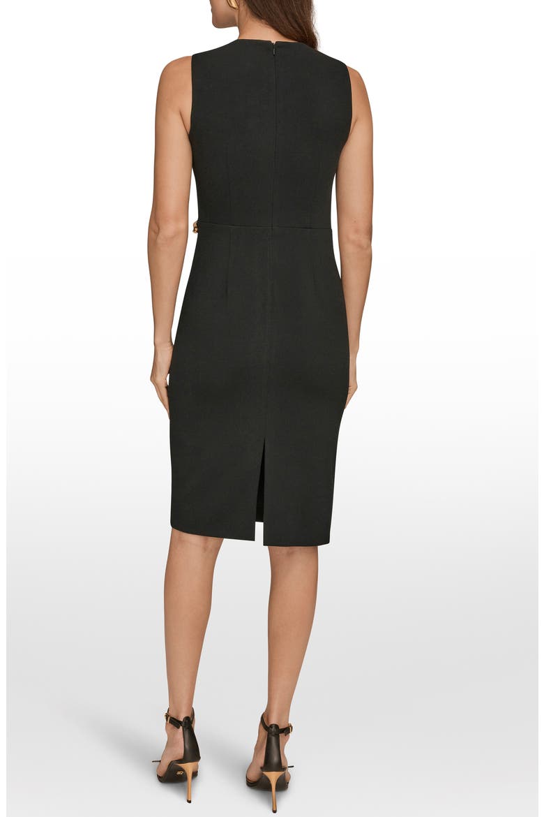 Sleeveless Sheath Dress, Alternate, color, BLACK