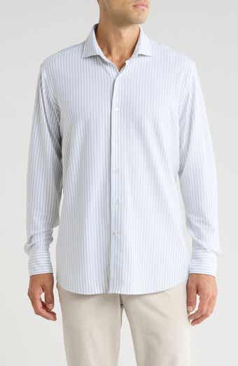 Peter Millar Crown Crafted Excursionist Flex Stripe Button-Up Shirt
