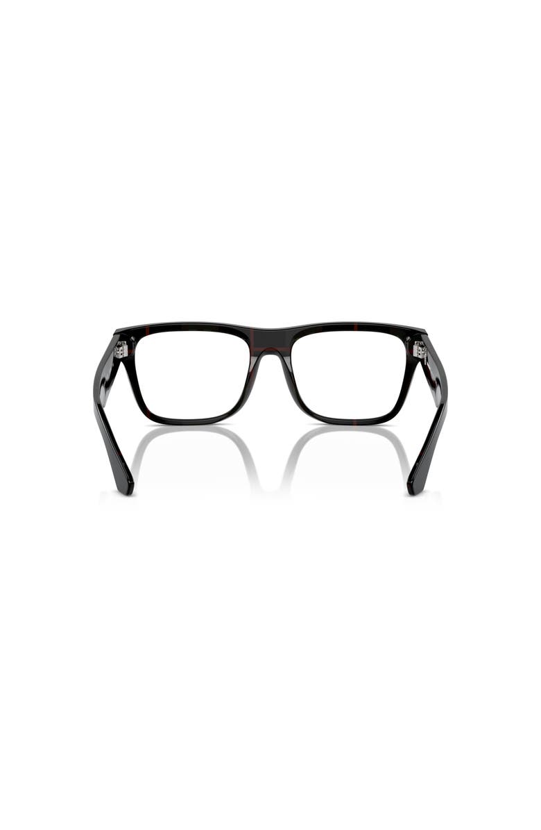 Burberry 53mm Square optical glasses, Alternate, color, Black