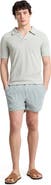 Onia Boucle Knit Johnny Polo