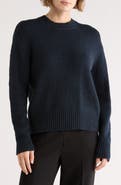 Vince Rib Drop Shoulder Crewneck Sweater