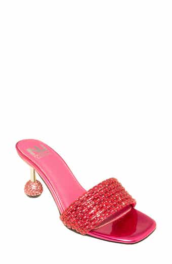 Sassy Crystal Slide Sandal