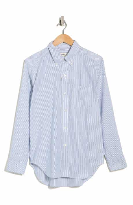 BUCK MASON Stripe California Oxford Button-Down Shirt