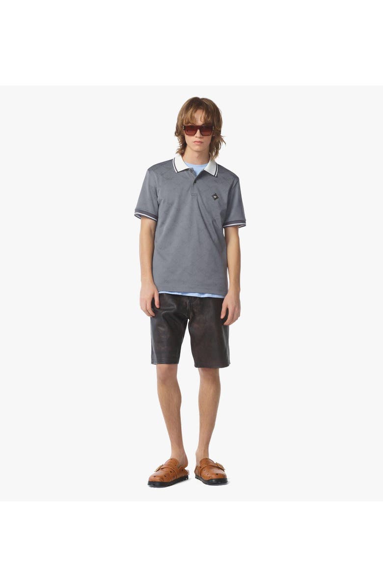 MCM Piqué Polo in Lauretos Jacquard, Alternate, color,