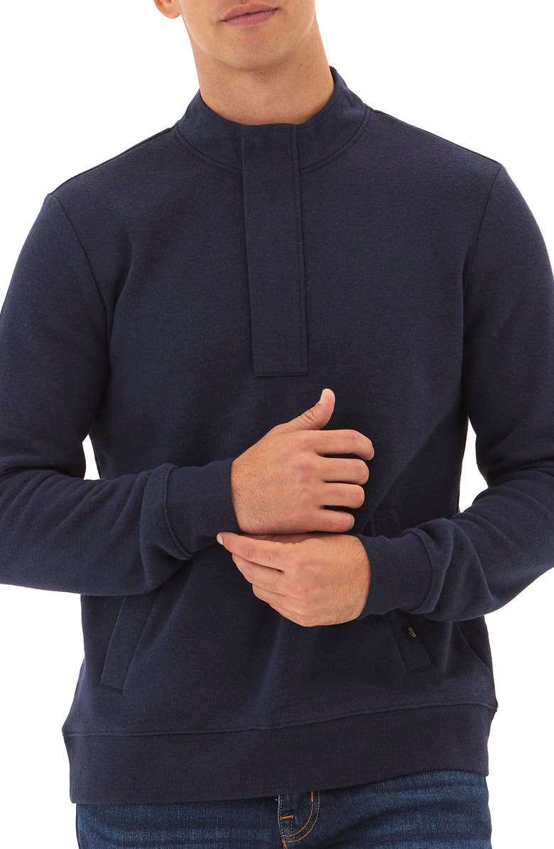 Threads 4 Thought Kason Triblend Fleece Quarter Zip, Main, color, Stargazer