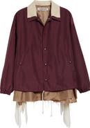 Undercover Mixed Media Jacket