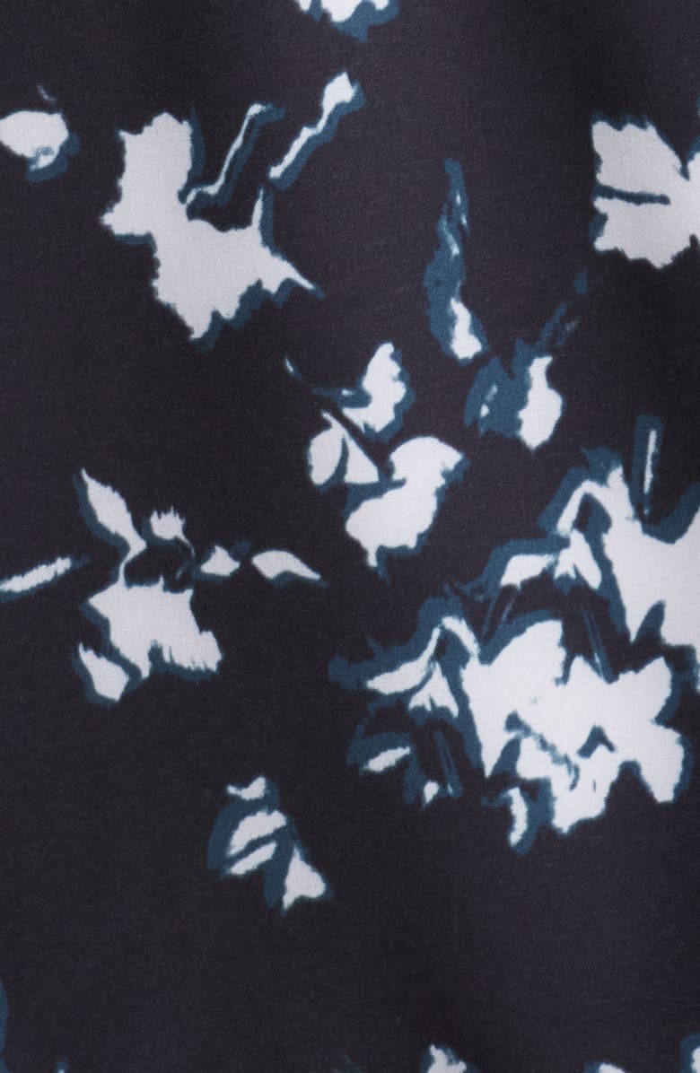 Open Edit Extra Trim Fit Floral Stretch Button-Up Shirt, Alternate, color,