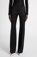McQueen Narrow Bootcut Wool Trousers