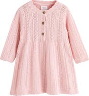 NEXT Pointelle Sweater Dress