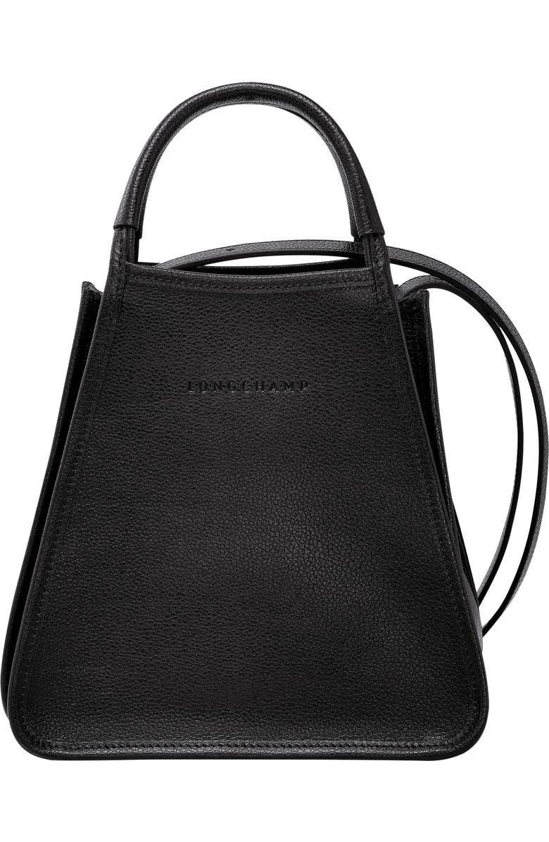 Longchamp Le Foulonné Leather Top Handle Bag, Main, color,