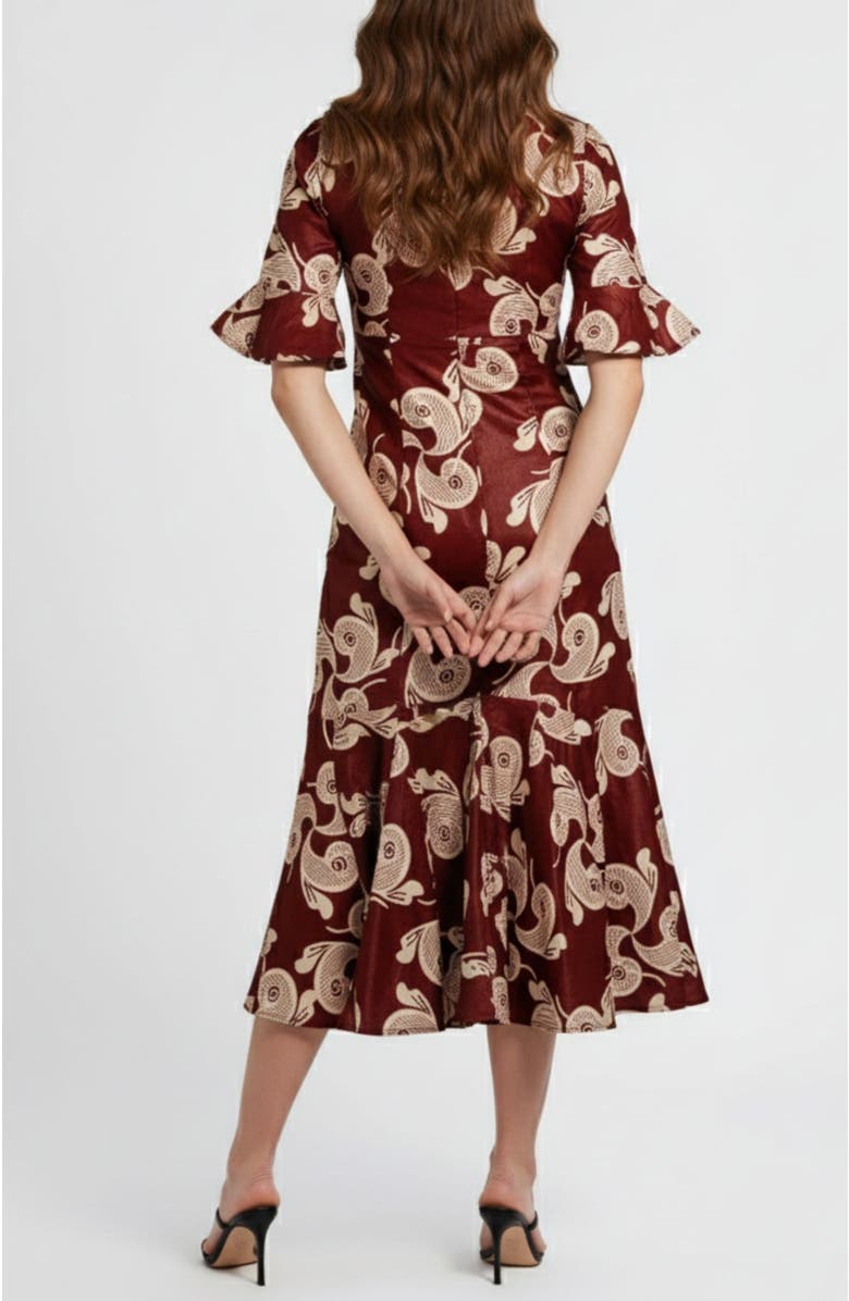 Elisamama Tiwa Dress, Alternate, color, Red