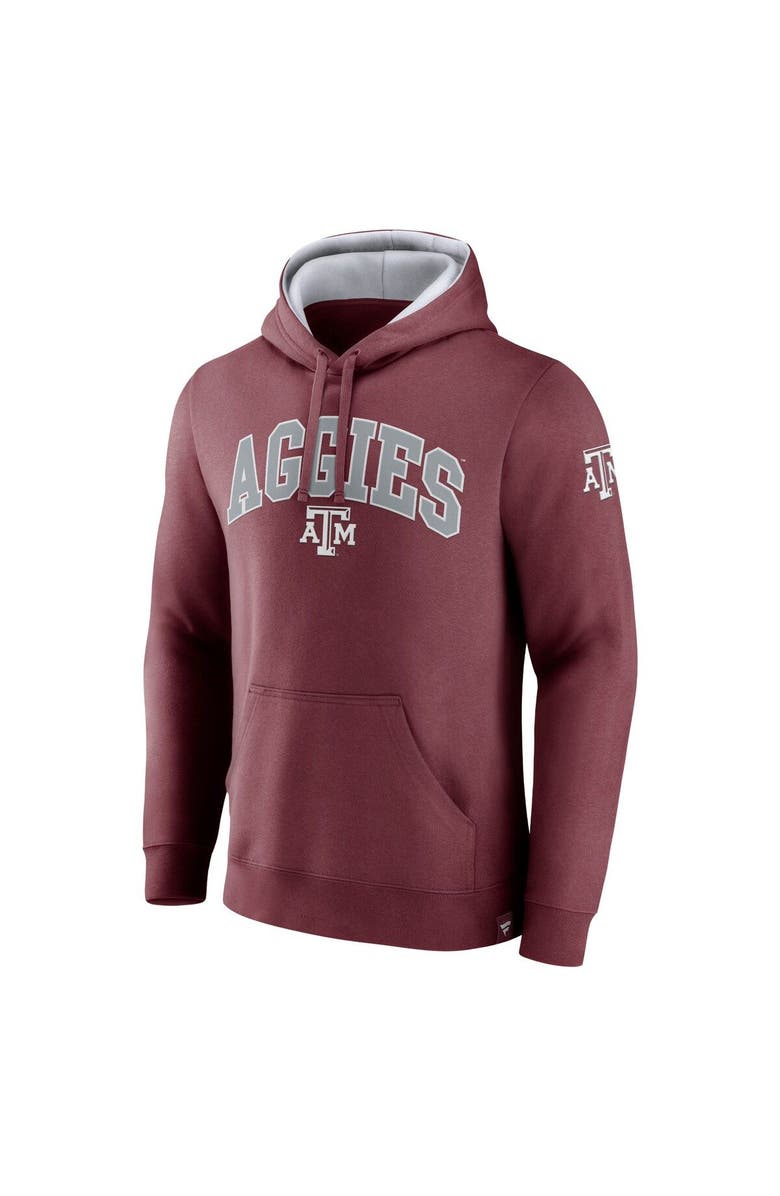 FANATICS Men's Fanatics Branded Maroon Texas A&M Aggies Arch & Logo Tackle Twill Pullover Hoodie, Alternate, color, Maroon