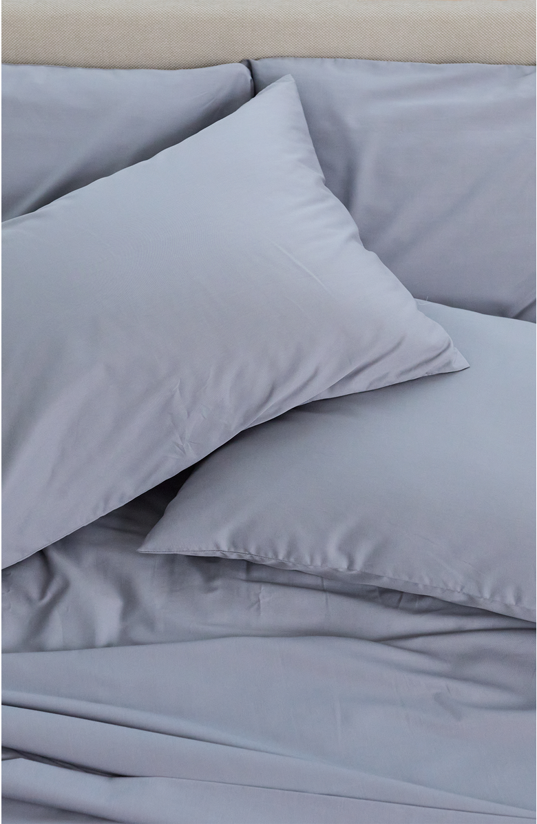 Slumber Cloud Performance Cotton Sheet Set, Alternate, color, Pewter