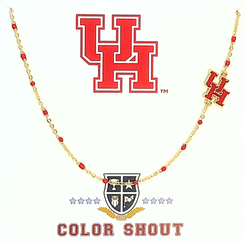 University of Houston Side Necklace