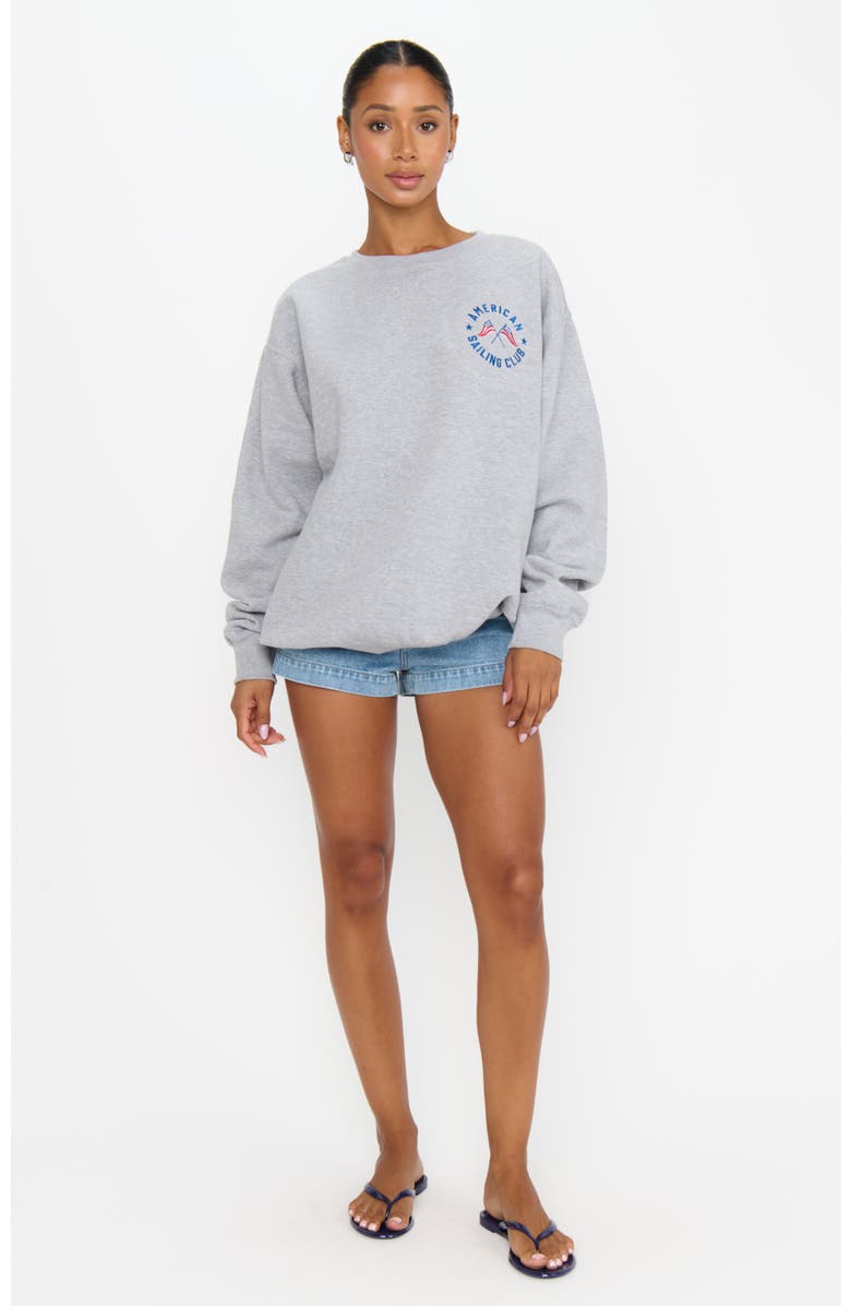 Show Me Your Mumu Stanley Sweatshirt, Alternate, color, Sailing Club Graphic
