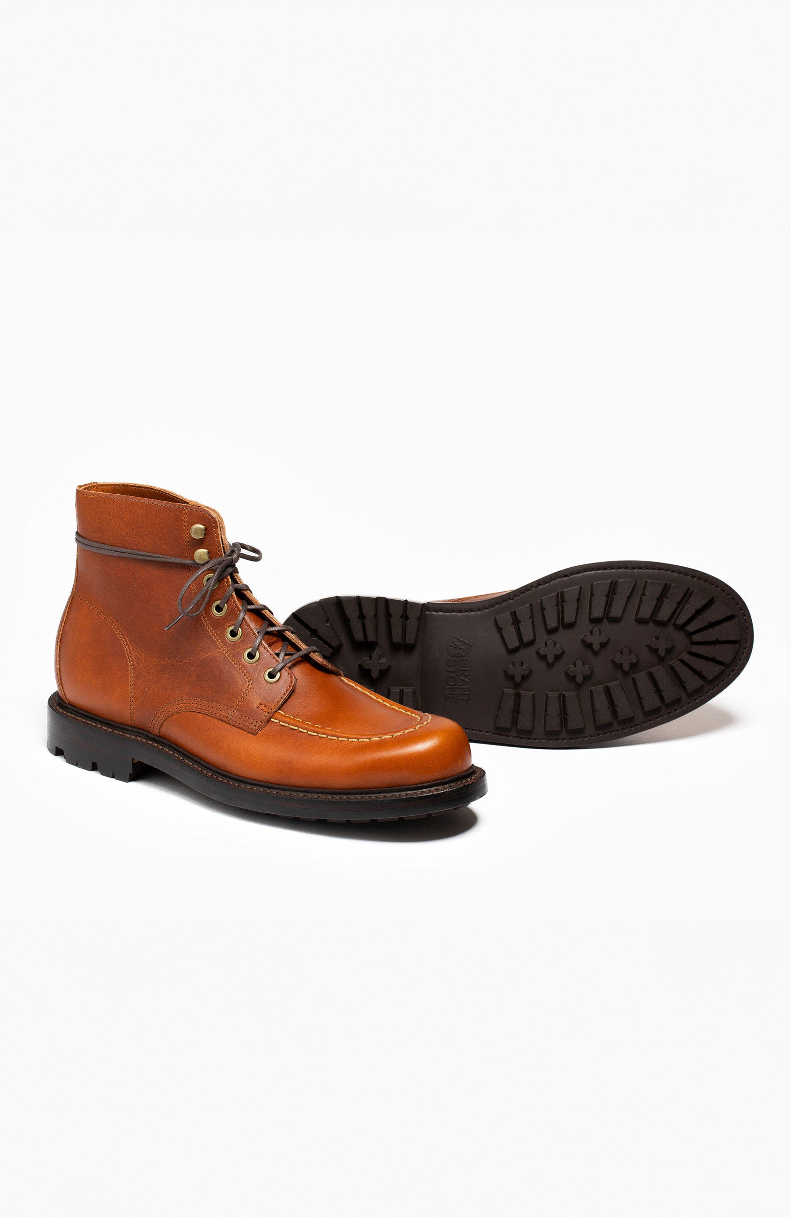 Brass Boot, Alternate, color, Tan Brooklyn Calf