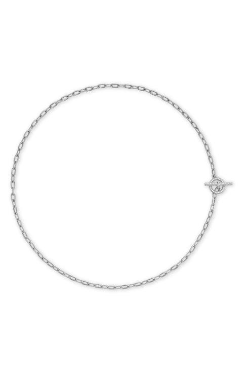 DY Madison® Pavé Toggle Chain Necklace