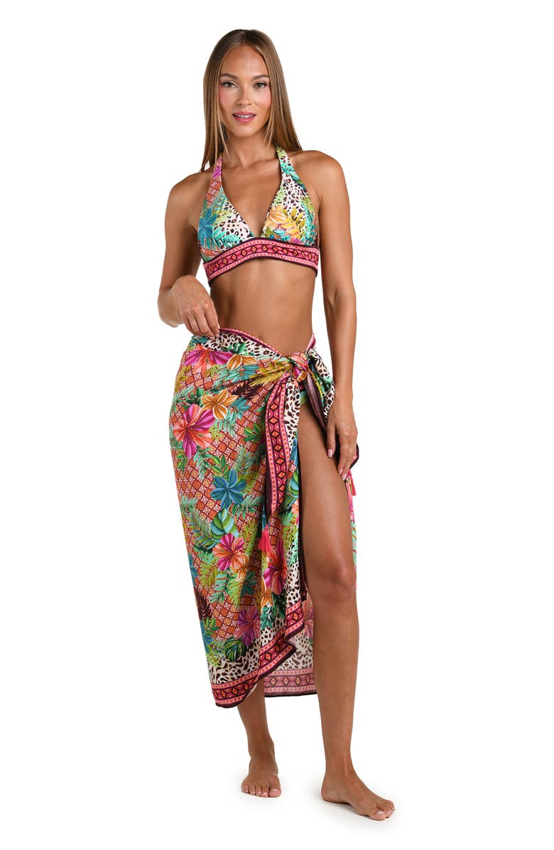Sunshine 79 Paradise Heat Pareo, Alternate, color, Island Multi