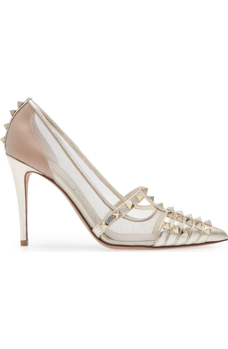 Valentino Garavani Rockstud Alcove Pump, Alternate, color,