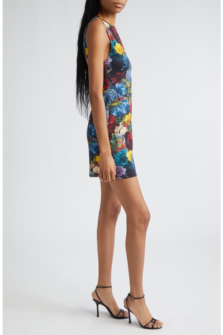 floral scuba knit dress Plus Size Dresses, Woman, red, size: 16, polyester, Ulla Popken